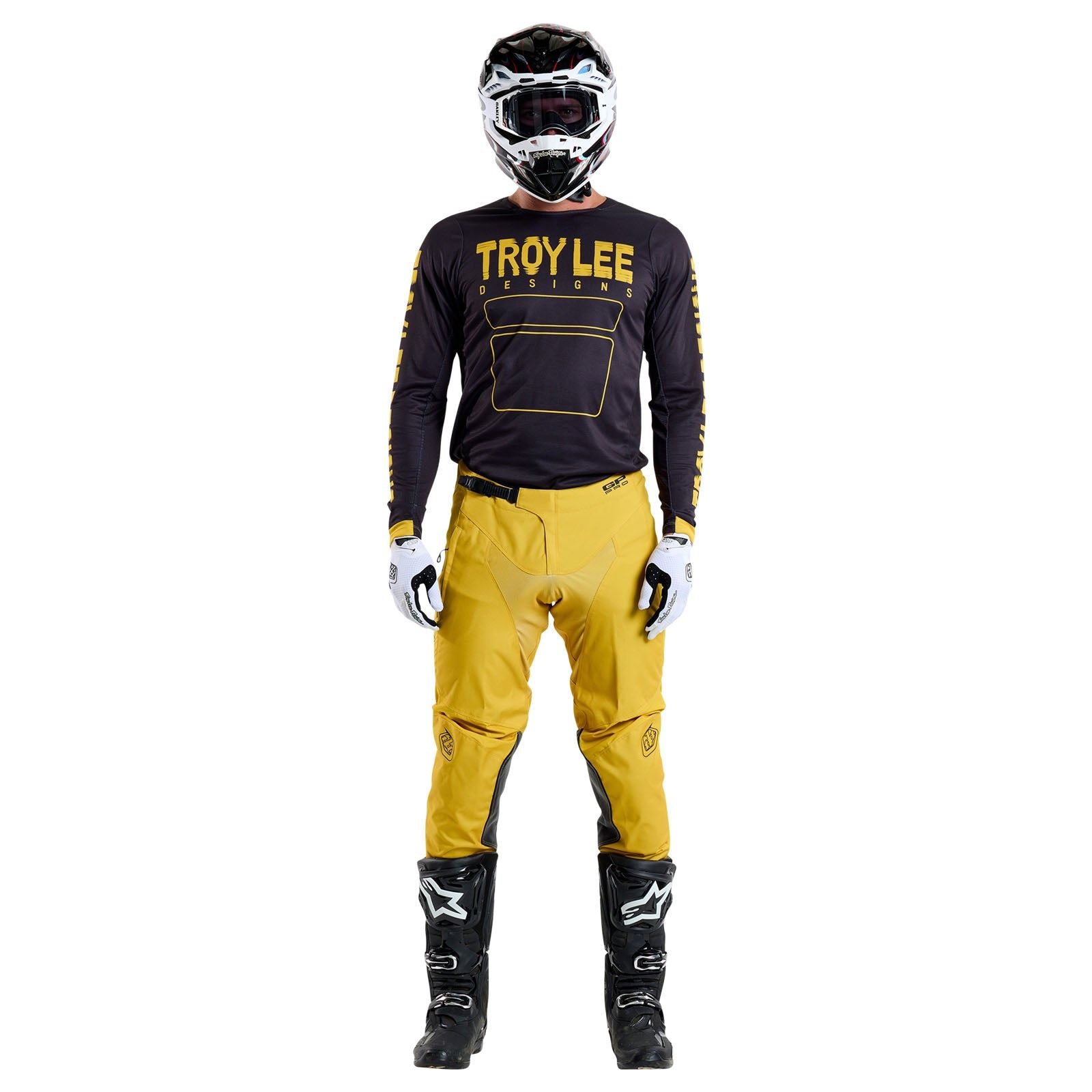 Troy Lee Designs Spring 2025 MX Combo Kit GP PRO Step Up Black Gold